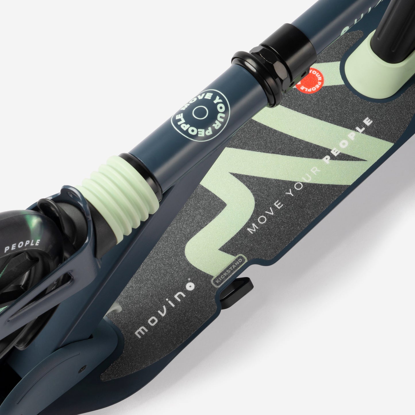 Movino City Light (verde acero-menta)