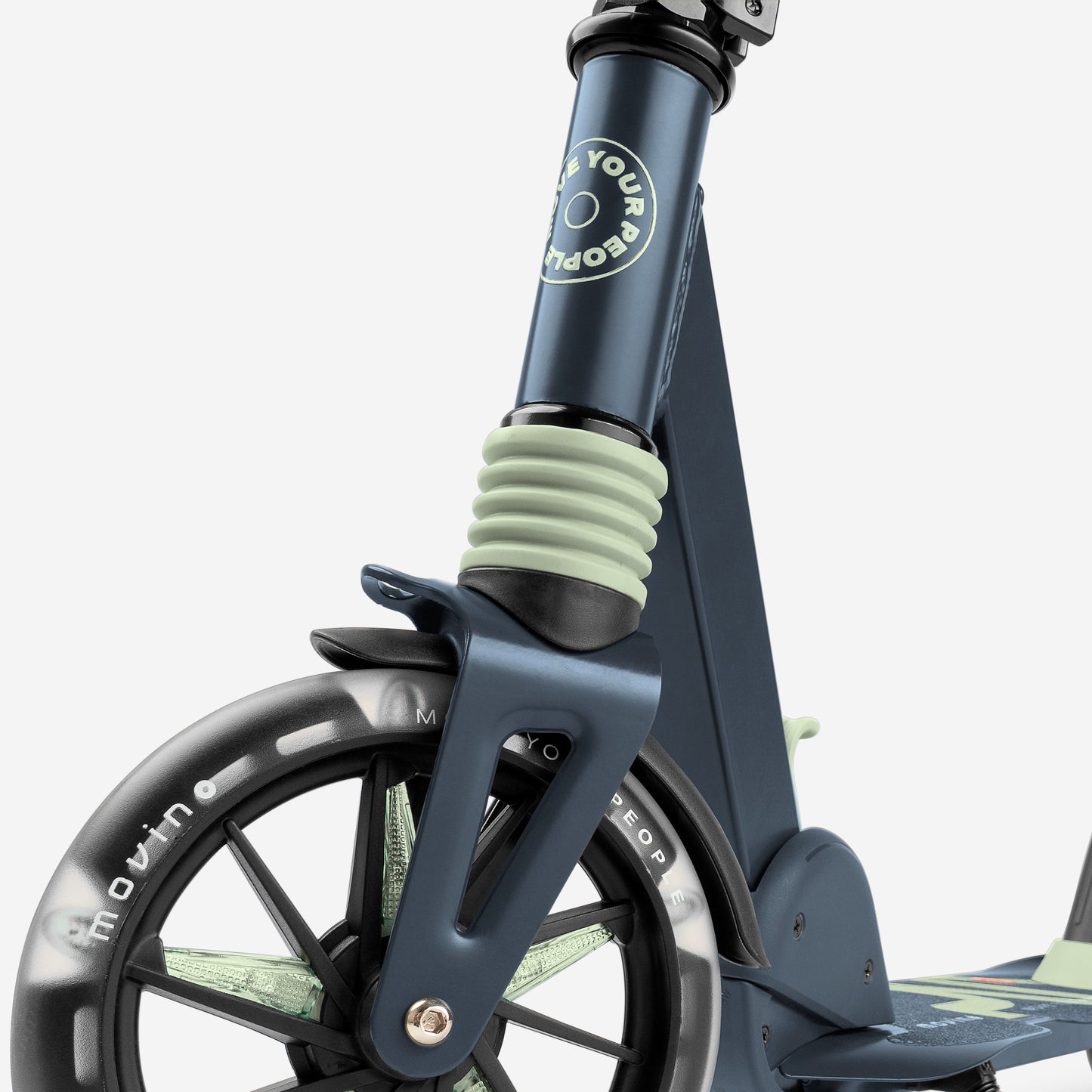 Movino City Light (verde acero-menta)