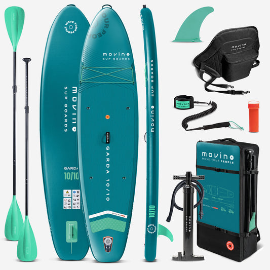 Movino GARDA Allround 10'10'' (bleu sarcelle-vert menthe)