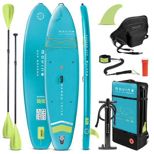Movino GARDA Allround 10'10'' (turquoise-vert citron)
