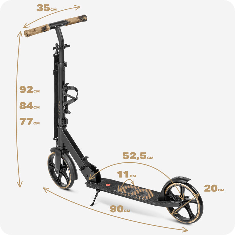 Check scooter dimensions.