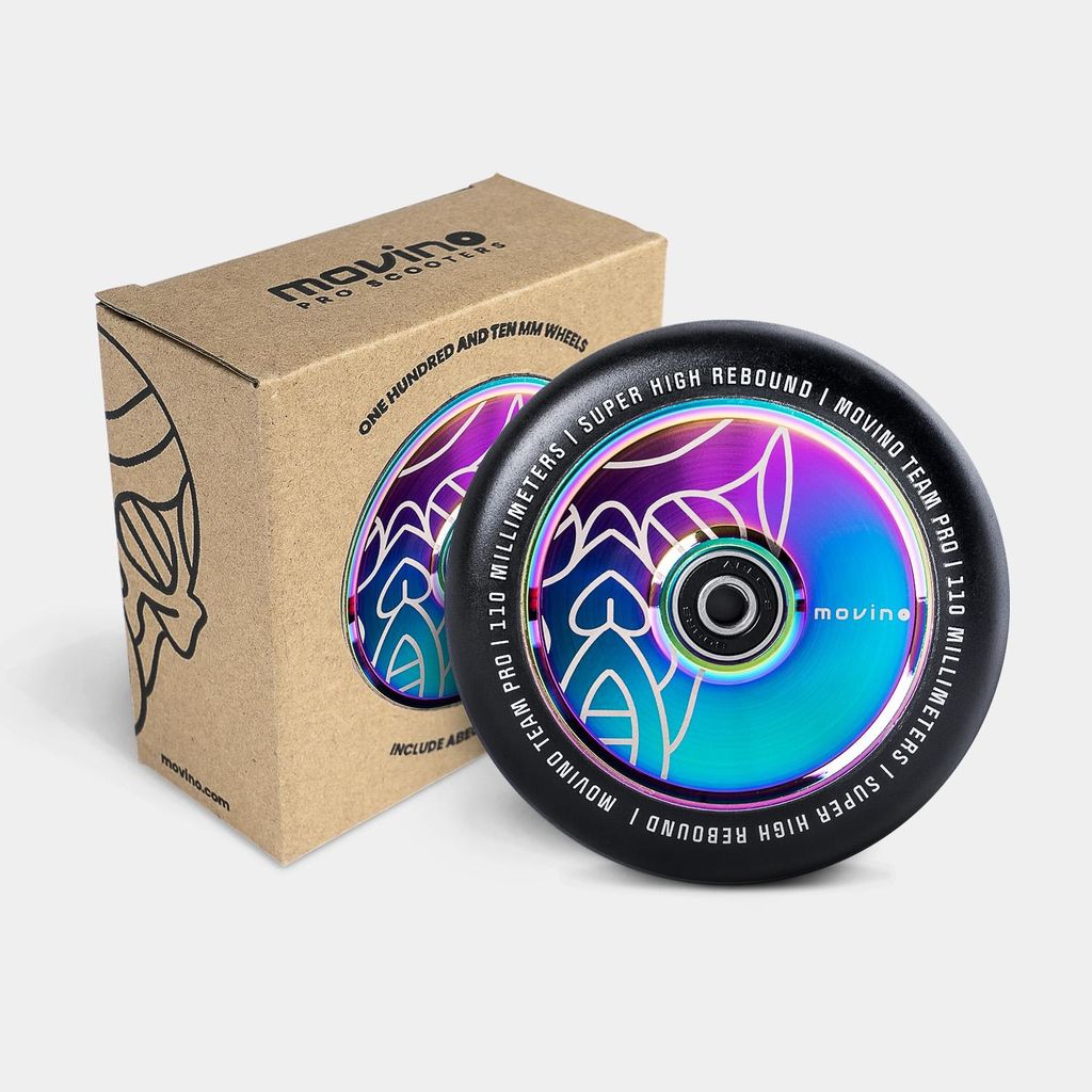 Movino TEAM PRO Full Core 110 mm (arc-en-ciel)