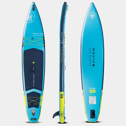 Movino ONTARIO Touring 12'16'' (bleu-citron vert) 